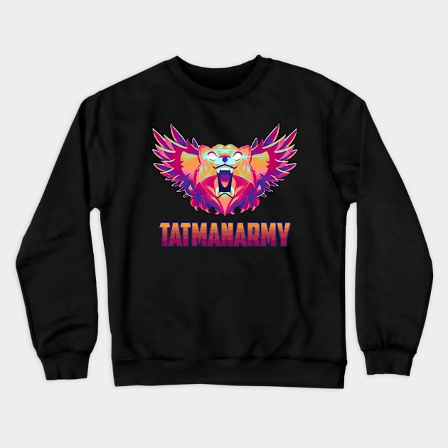 TimTheTatman Crewneck Sweatshirt by ProjectDogStudio